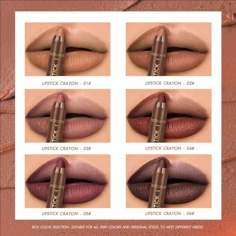 Fine Tip Lip Liner Pen Soft Mist Matte Lip Crayon Sexy Brown Red Lipstick Pencil Lip Contouring Lipliner Outline Tint Cosmetic