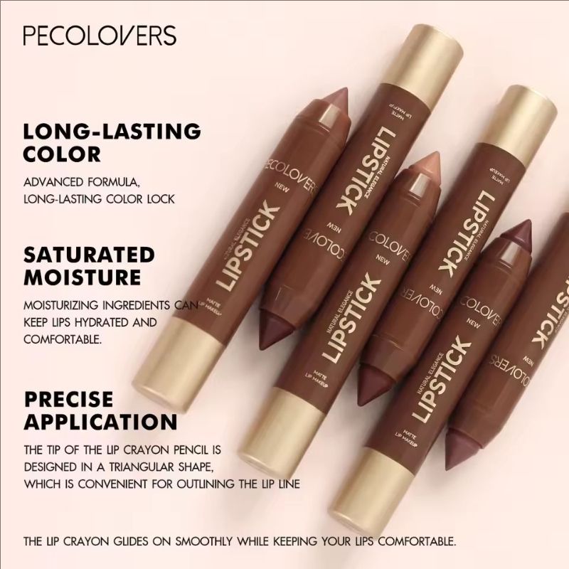 Fine Tip Lip Liner Pen Soft Mist Matte Lip Crayon Sexy Brown Red Lipstick Pencil Lip Contouring Lipliner Outline Tint Cosmetic