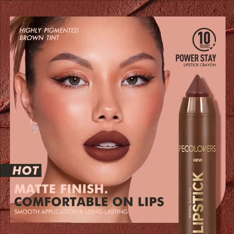 Fine Tip Lip Liner Pen Soft Mist Matte Lip Crayon Sexy Brown Red Lipstick Pencil Lip Contouring Lipliner Outline Tint Cosmetic