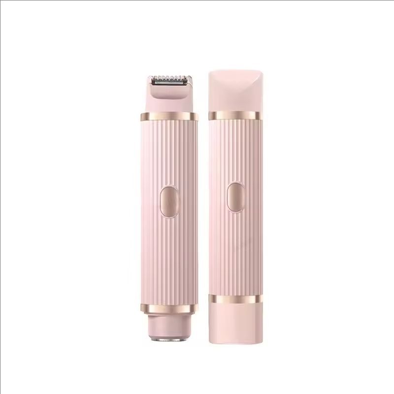 Beard Trimmer 2 in 1 Electric Shaver for Women Double Head Body Hair Removal Underarm Bikini Beard Hair Trimmer Electric Razor