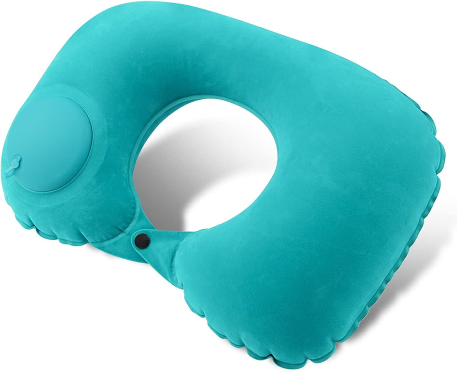 Inflatable Travel Pillow, Adjustable Inflatable Neck Pillow, Portable Inflatable Pillow U-Shaped， for Airplanes,Traveling,Lumbar Support