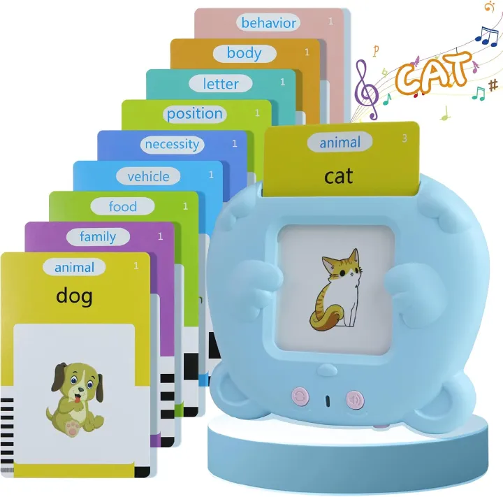 224 Sight Words Talking Flash Cards for Toddlers, Learning Speech Therapy Autism Sensory Toys for Toddlers,Kindergarten Preschool Educational Toys for Kids
