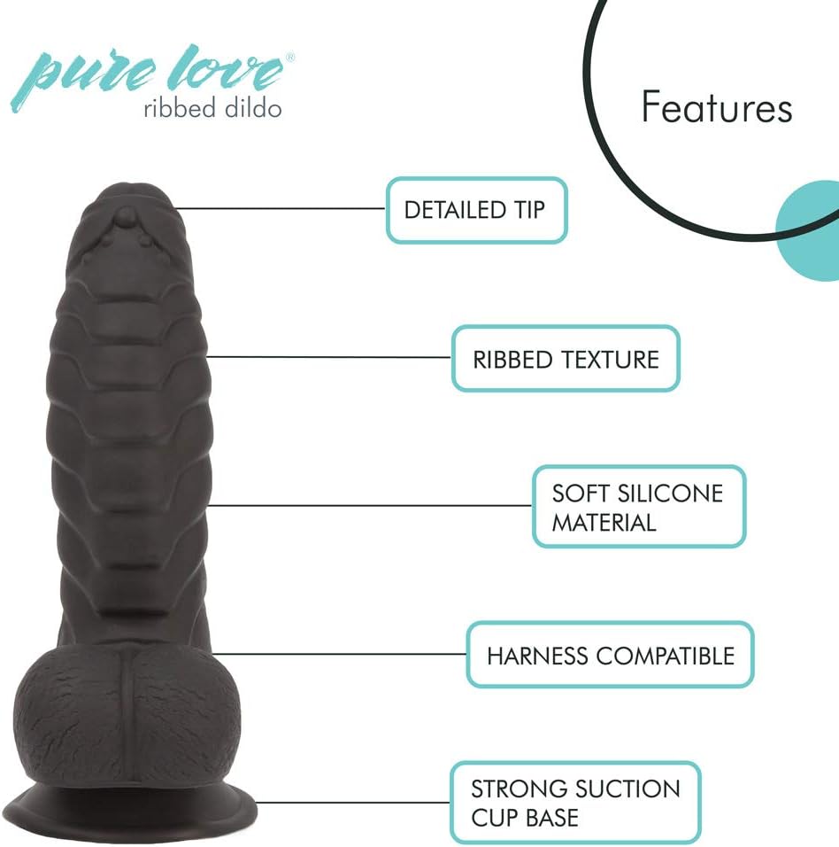 Realistic Dildo Adult Sex Toys Thick Penis Strong Suction Cup for Hand-Free Gift for Girlfriend Wife