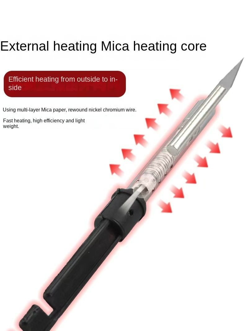 60W Electric Soldering Iron Welding Soldering Iron, External heating electric carving knife，Hand Solder Tool ，Potted plant cutting and opening ﻿