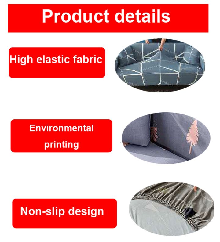 1 pcs 2-seat sofa cover (145-185cm))  Fully surrounded elastic sofa covers four seasons sofa set sofa cushion