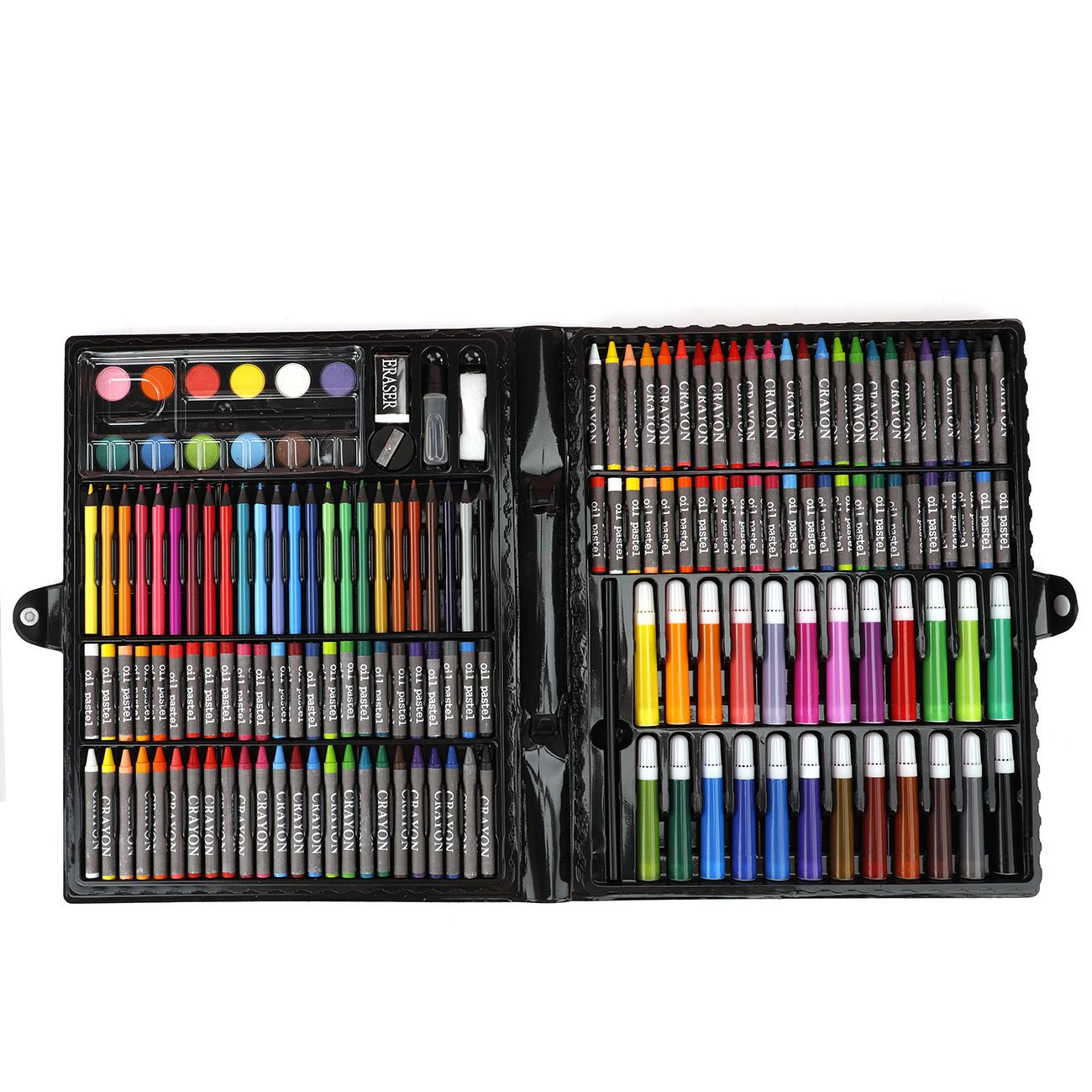 168 pieces Children Art Painting Set  stationery set children paintbrush watercolor pen oil painting stick art painting learning set  Drawing Kit Best Gift for Kids