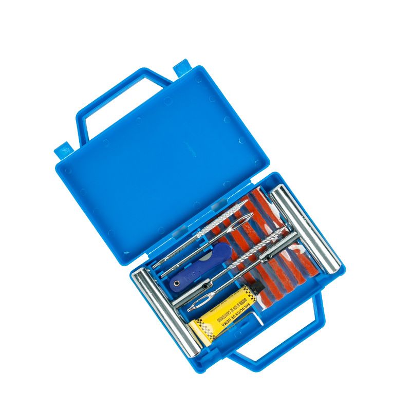 9pcs Car Tire Repair Kit Studding Tool Set Auto Bike motorcycle Tubeless Tire Tyre Puncture Plug Garage Car Accessories