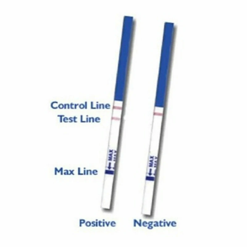 10pcs Women Early Pregnancy Test  Paper pregnancy test kit female early detection strip Over 95% Accuracy