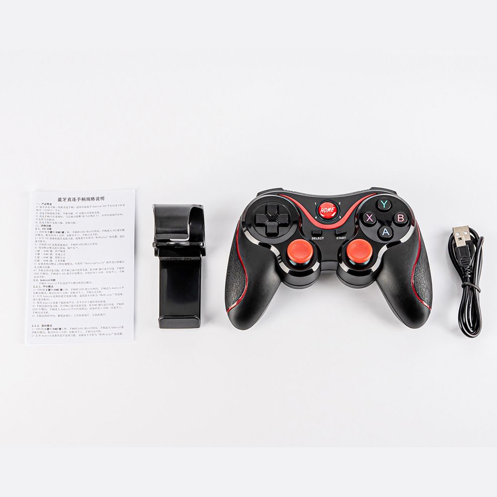 X3  Android Gamepad Controller, Wireless Key Mapping Gamepad Joystick Perfect for Call of Duty & PUBG Mobile & More, Wireless Bluetooth Joystick PC,For Android IOS Phone PC Tablet TV Box