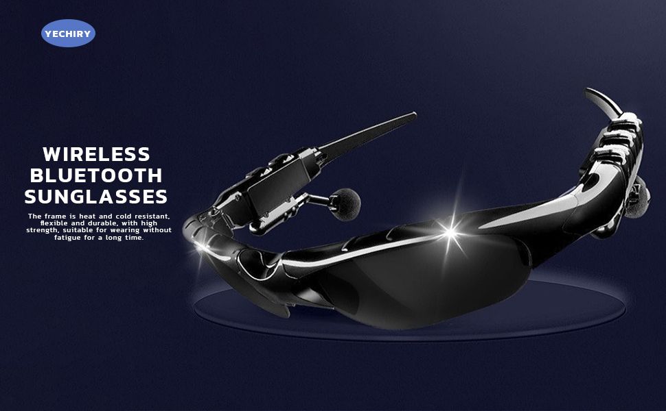 Smart Bluetooth Glasses Cycling Fashion Music Bluetooth Polarized Sunglasses Call Bluetooth Glasses