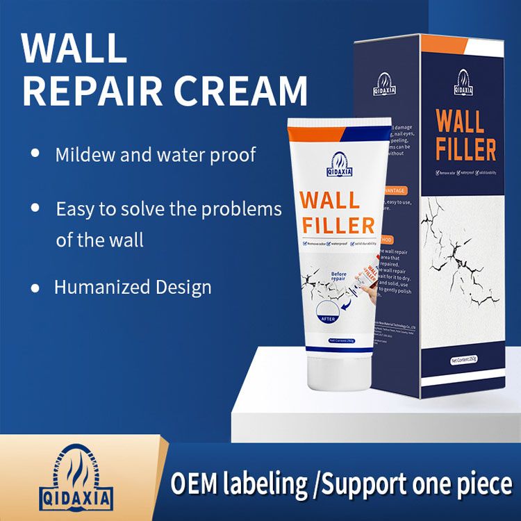 Drywall Repair Kit Drywall Hole Repair Patch Kits Wall Spackle Repair Paste，Wall Mending Agent Wall Repair Cream with Scraper Board Tile Crack Repair Anti-mold Filler Room Paint Cleaner Adhesive