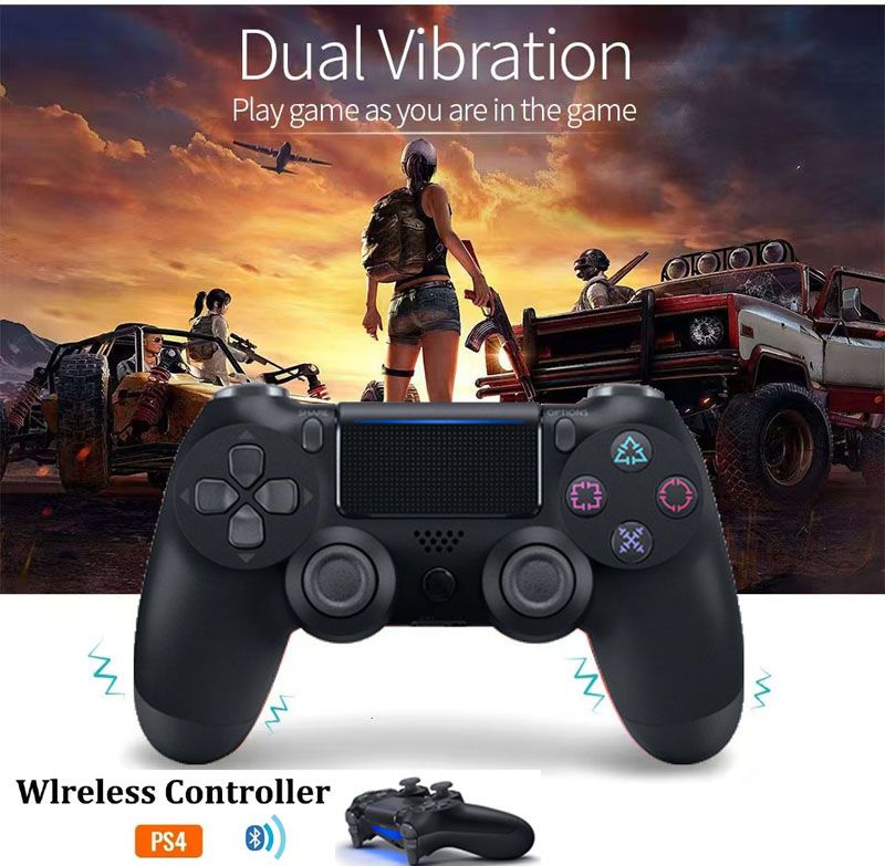 Game Joystick Controlador Controller PS4 Gamepad 6-Axis Wireless Bluetooth   Host Double Shock Six Axis PC,Playstation 4 Dualshock   Gamepad PC Joystick for Play Station Game Controller Handle