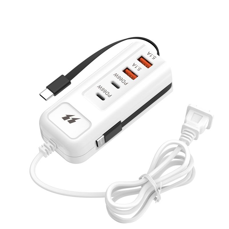 Mobile phone charger PD+USB multi port charging head plug suitable for Apple Android 5.1a socket Type-C,Fast Charging Usb Charger,Lightning