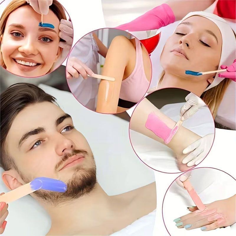 500CC Electric Wax Warmer Heater with Adjustable Temperature, Professional Hair Removal Wax Melting Machine for Paraffin Wax Beans, Salon-Quality Depilatory Tool for Home Use