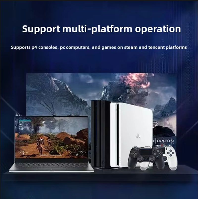 Game Joystick Controlador Controller PS4 Gamepad 6-Axis Wireless Bluetooth   Host Double Shock Six Axis PC,Playstation 4 Dualshock   Gamepad PC Joystick for Play Station Game Controller Handle