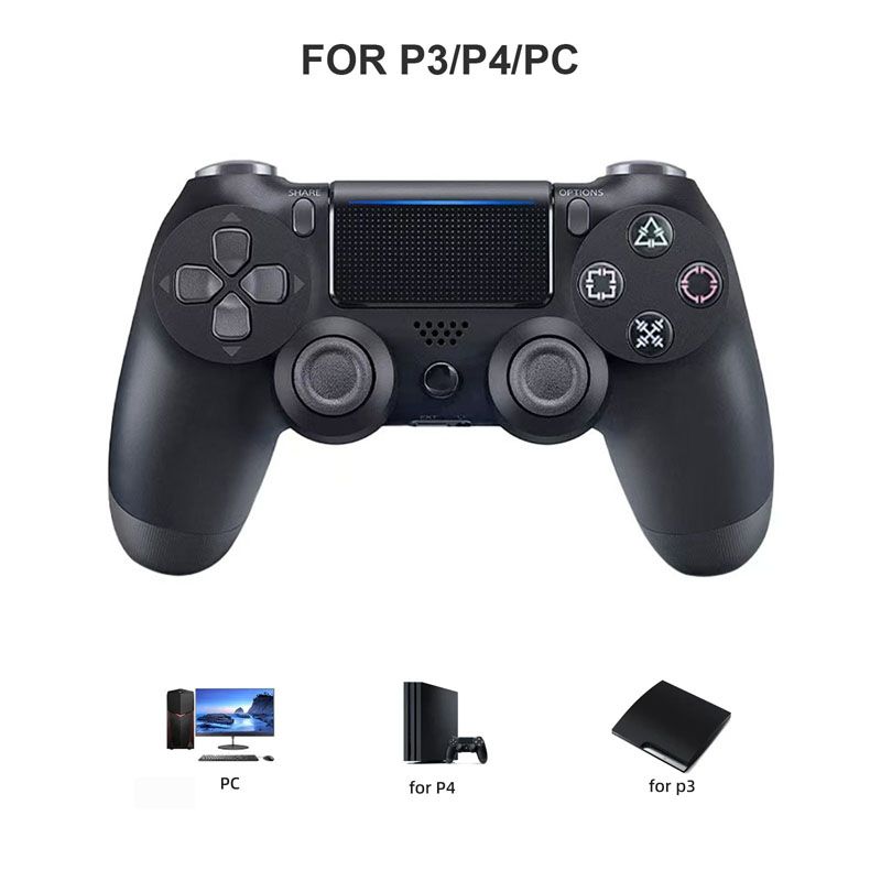 Game Joystick Controlador Controller PS4 Gamepad 6-Axis Wireless Bluetooth   Host Double Shock Six Axis PC,Playstation 4 Dualshock   Gamepad PC Joystick for Play Station Game Controller Handle