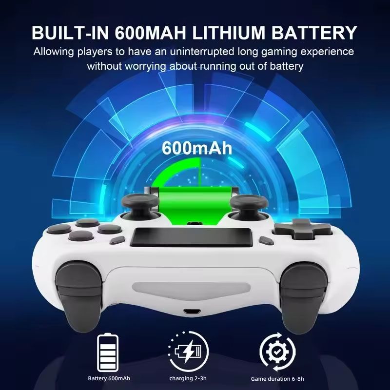 Game Joystick Controlador Controller PS4 Gamepad 6-Axis Wireless Bluetooth   Host Double Shock Six Axis PC,Playstation 4 Dualshock   Gamepad PC Joystick for Play Station Game Controller Handle