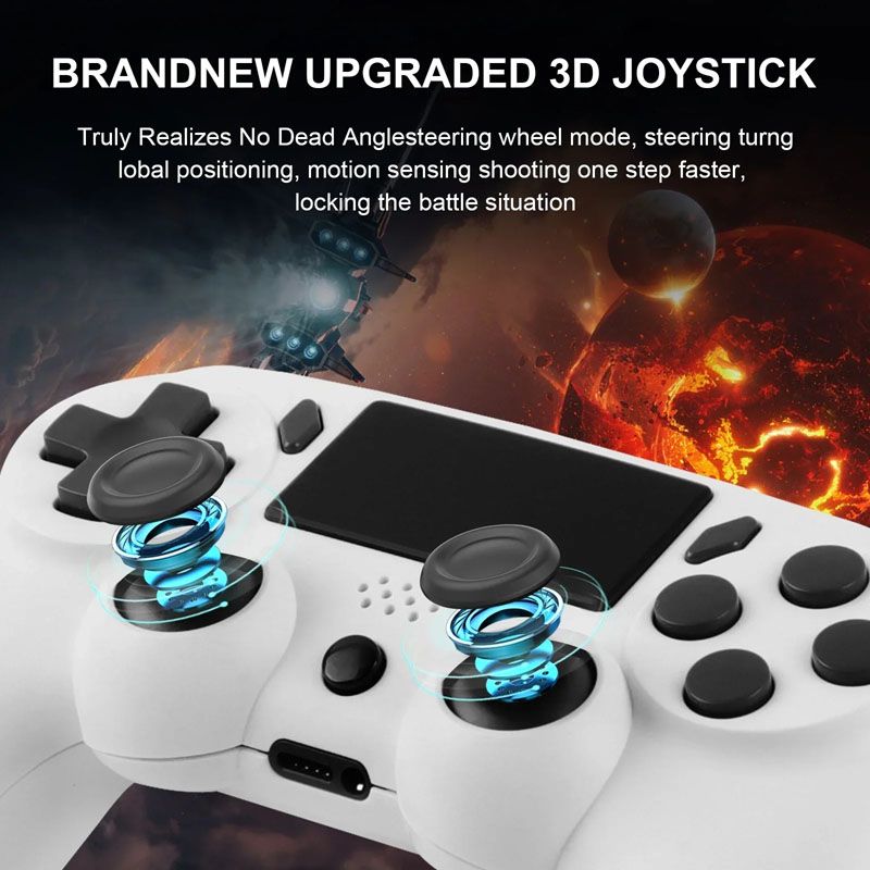 Game Joystick Controlador Controller PS4 Gamepad 6-Axis Wireless Bluetooth   Host Double Shock Six Axis PC,Playstation 4 Dualshock   Gamepad PC Joystick for Play Station Game Controller Handle