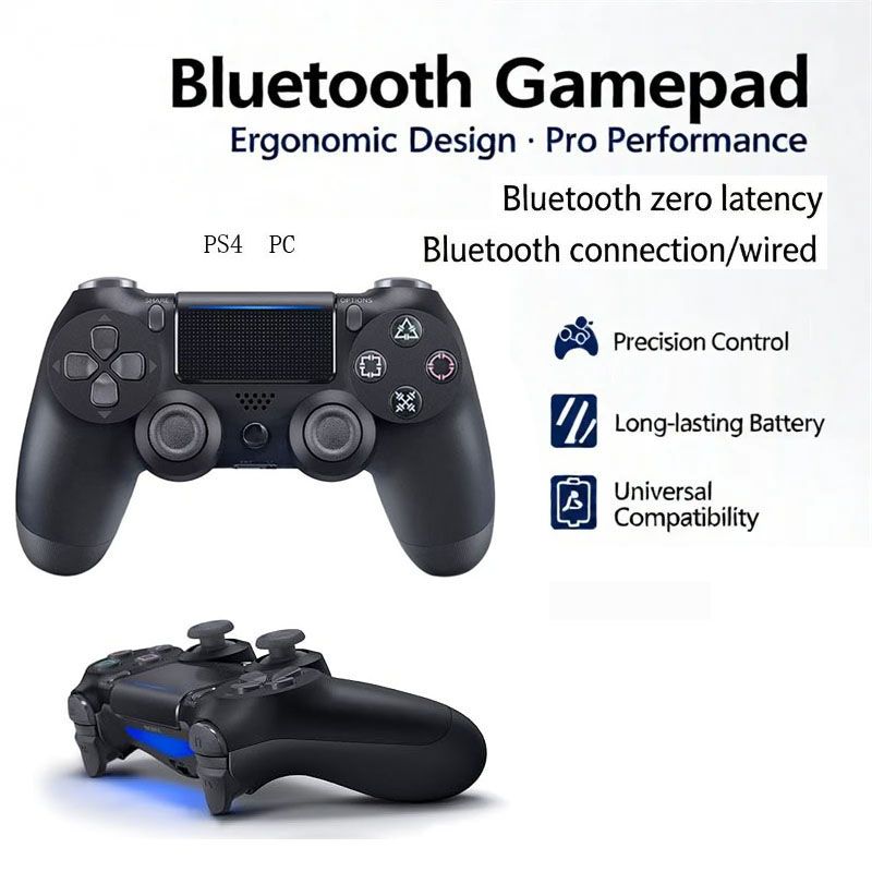Game Joystick Controlador Controller PS4 Gamepad 6-Axis Wireless Bluetooth   Host Double Shock Six Axis PC,Playstation 4 Dualshock   Gamepad PC Joystick for Play Station Game Controller Handle