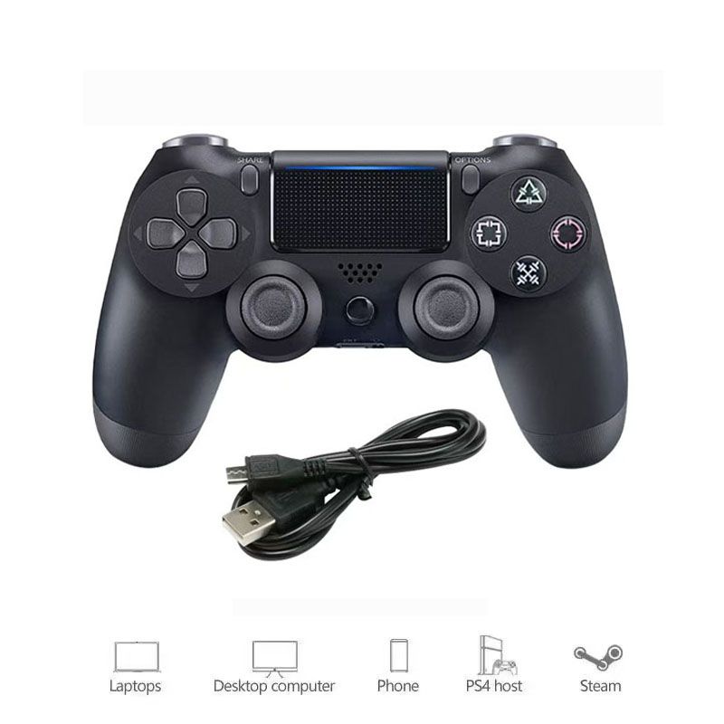 Game Joystick Controlador Controller PS4 Gamepad 6-Axis Wireless Bluetooth   Host Double Shock Six Axis PC,Playstation 4 Dualshock   Gamepad PC Joystick for Play Station Game Controller Handle