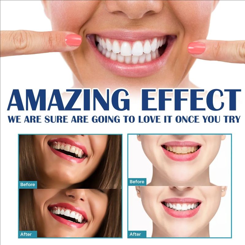 Tooth Bright White Paint Oral Cleaning Beauty Tooth Paint To Remove Tooth Stains, Tooth Dirt And Yellow Teeth 5ml
