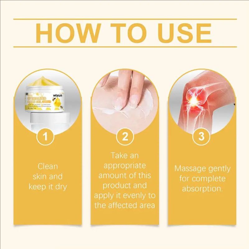 New 30g Bee Essence Venous Repair Cream Joint Bone Healing Arthritis Leg Pain And Swelling Relief Health Care Cream