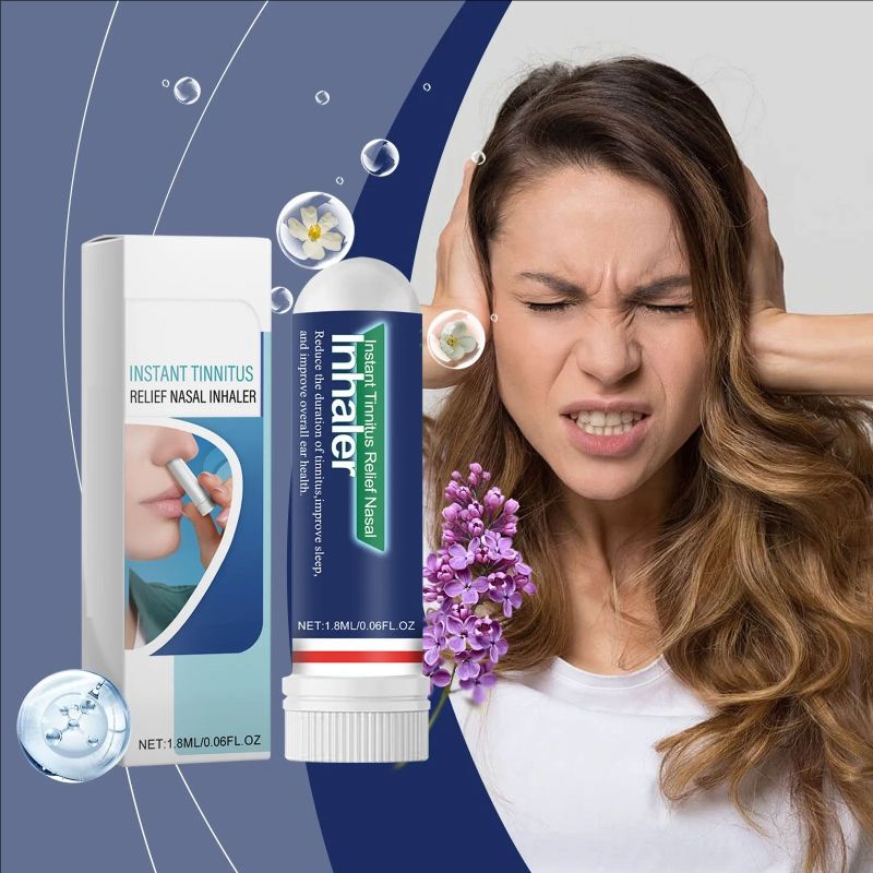 Relief Nasal Inhalers, Natural Nasal Inhaler, Ear Ringing Relieving Inhaler, For Tinnitus Symptoms Difficult Of Hearing Ear