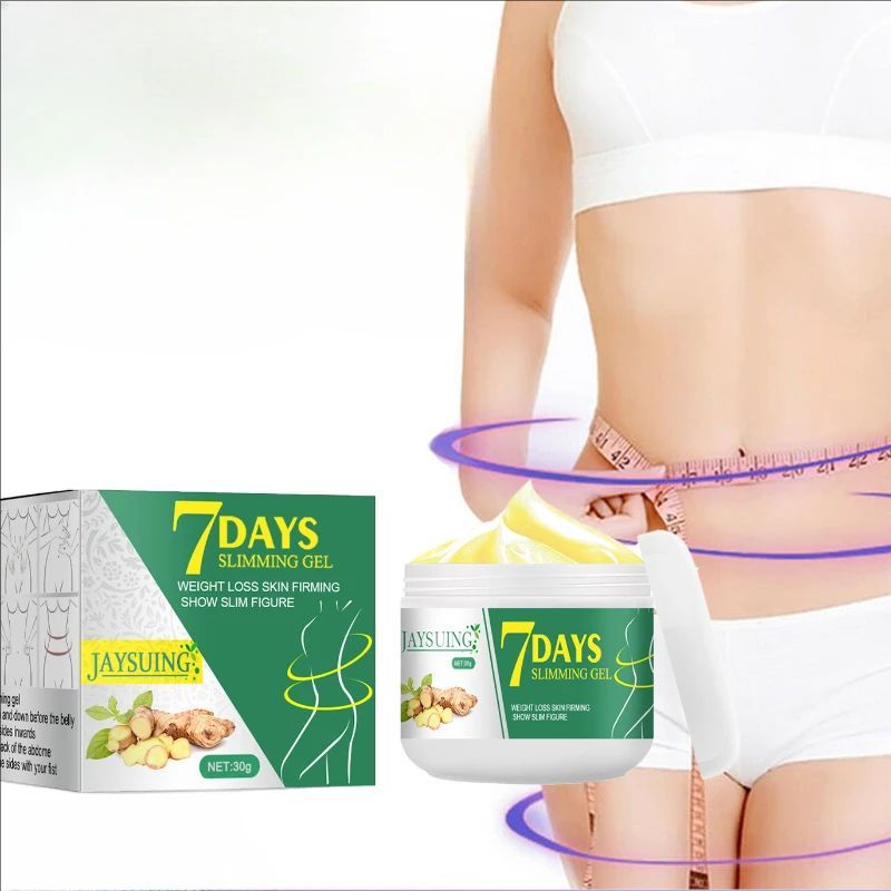 Ginger Slimming Cream Anti Cellulite Belly Firming Body Tummy 7 Days Fat Burning Sweat Massage Gel Weight Lose Shaping Waist