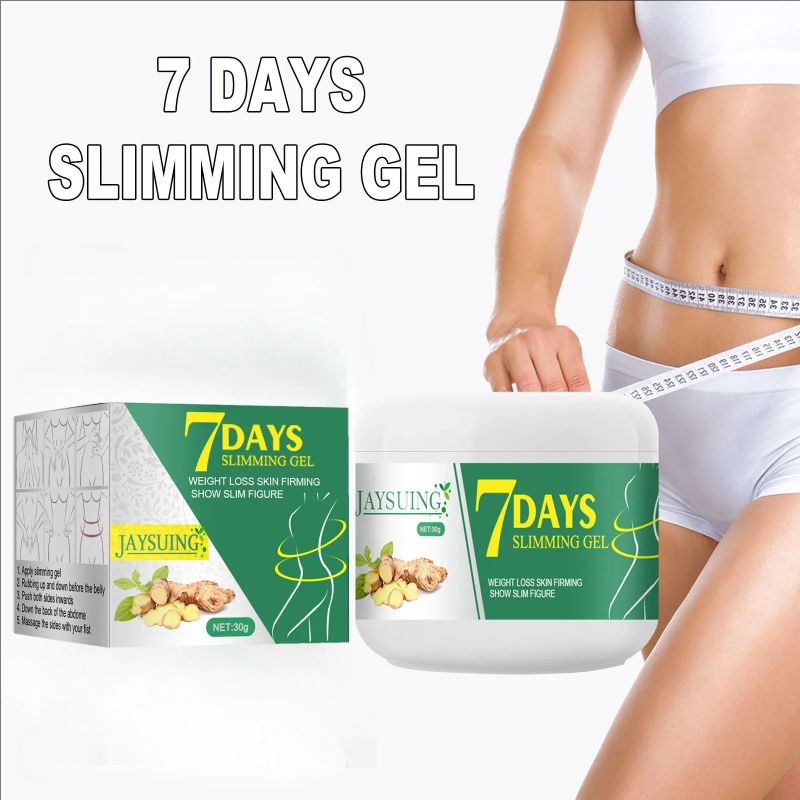 Ginger Slimming Cream Anti Cellulite Belly Firming Body Tummy 7 Days Fat Burning Sweat Massage Gel Weight Lose Shaping Waist
