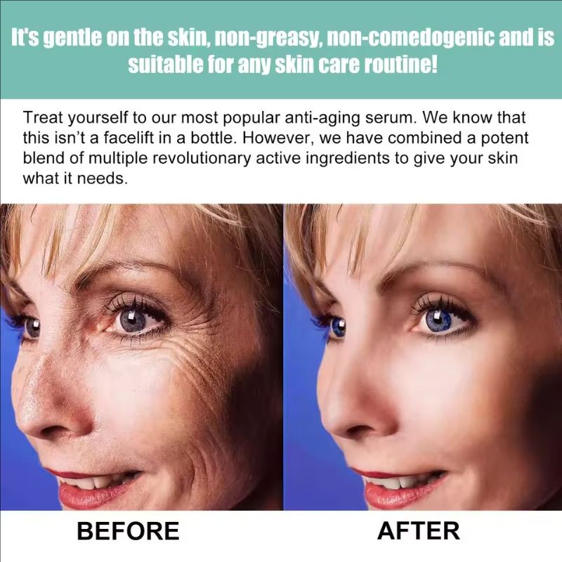 Fine Line Reducing Serum Reduce Fine Lines, Firm Skin, Brighten Face, Moisturize Face Serum Facial Skin Care Products