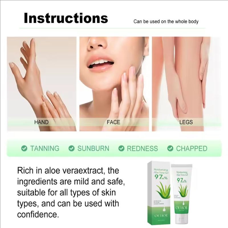 Moisturizing Aloe Vera Gel Acne Treatment Pimple Sp-ot Removal Oil Control Relieve Redness Repairing Wh-iten Soothing Skin Care