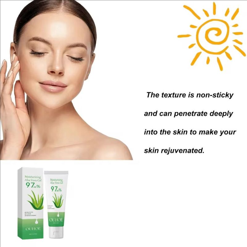 Moisturizing Aloe Vera Gel Acne Treatment Pimple Sp-ot Removal Oil Control Relieve Redness Repairing Wh-iten Soothing Skin Care