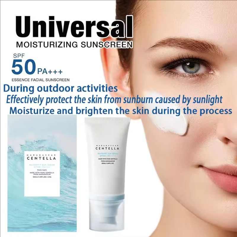 Original 50 Facial Sunscreen Centella Protector Solar Sunblock Skin Whitening Cream Korean Moisturizing Protector New Care Body