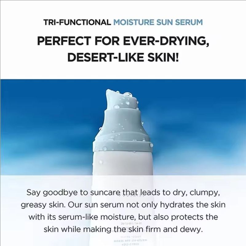 Original 50 Facial Sunscreen Centella Protector Solar Sunblock Skin Whitening Cream Korean Moisturizing Protector New Care Body