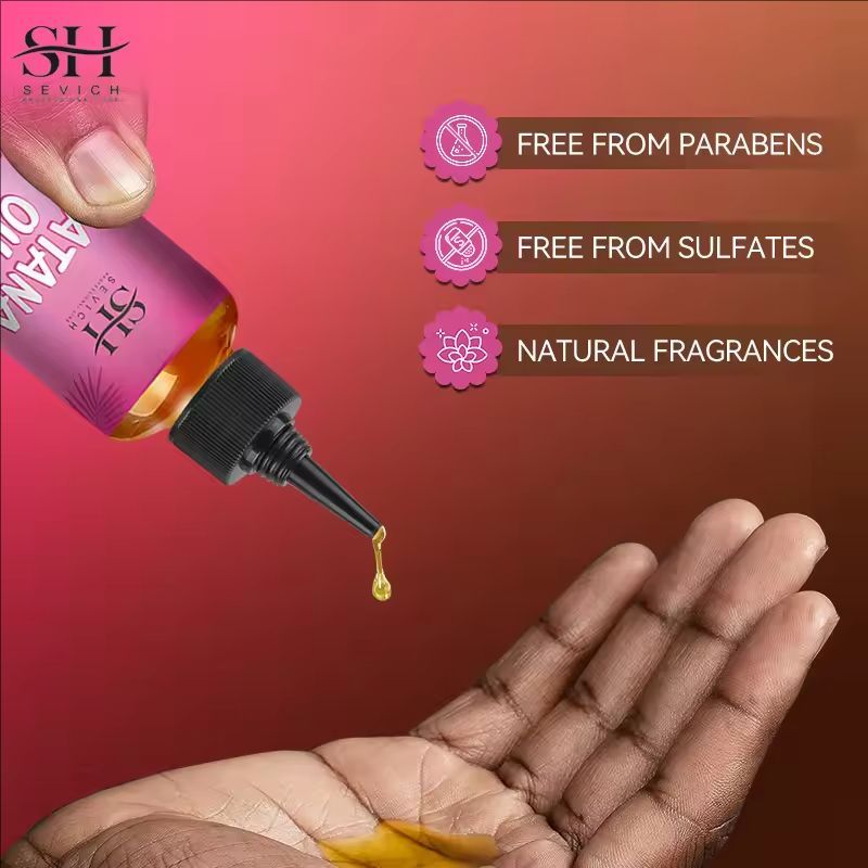 Batana Hair Growth Oil For Black Women 100% Natural Batana Butter For Hair Loss Treatment For Black Men & Women Hair Care