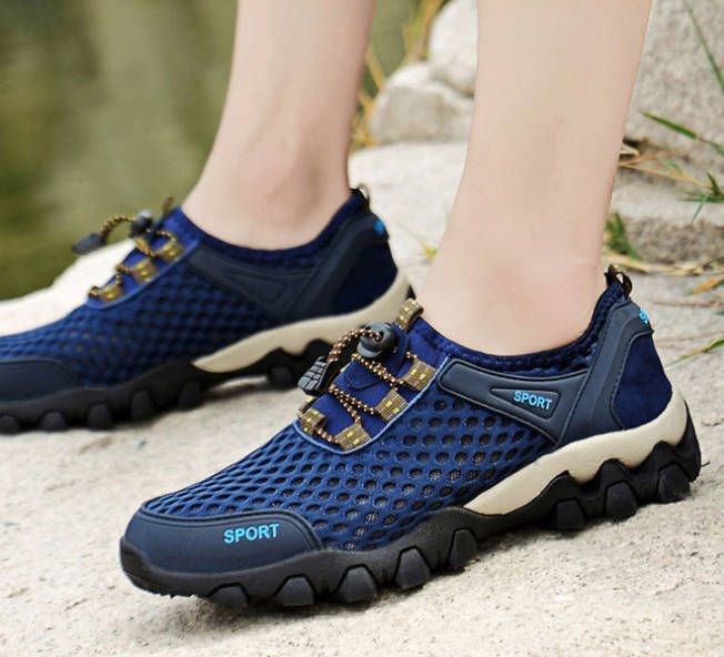 Men Breathable shoes Trend Casual Shoe Male Sneakers Boy Shoes running sport shoe Mountaineering shoes boy water hiking shoes Fast delivery within 1-5 days