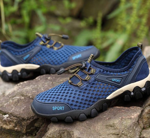 Men Breathable shoes Trend Casual Shoe Male Sneakers Boy Shoes running sport shoe Mountaineering shoes boy water hiking shoes Fast delivery within 1-5 days