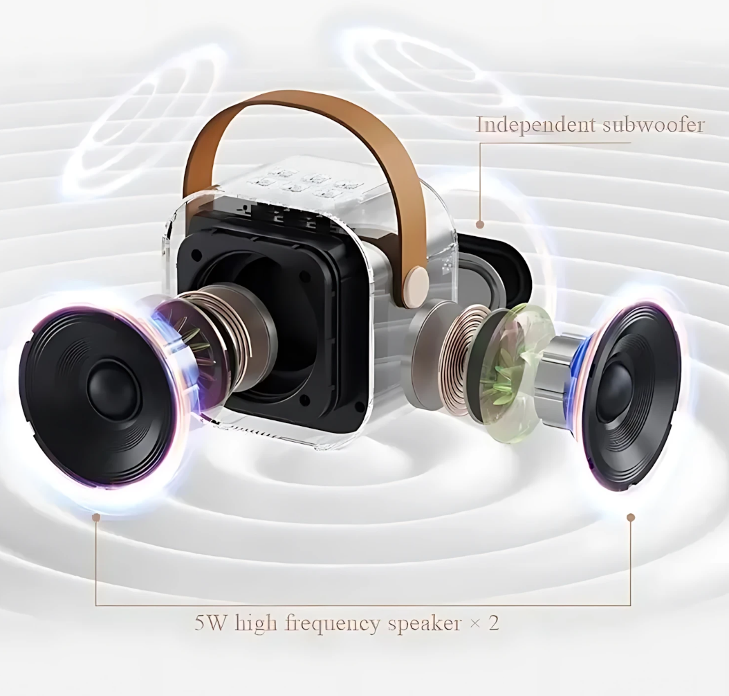 Bluetooth speaker and microphone set Bluetooth K12 Karaoke Machine Portable 5.3 PA Speaker System with Wireless Microphones Home Family Singing Children's Gifts Fast delivery within 1-5 days