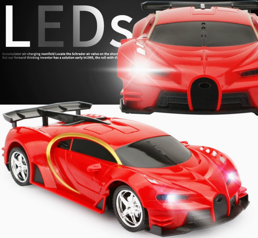 Rechargeable remote control toy Car High Speed Electronic Vehicle With LED Electric Remote Control Sports Car USB Charge Electronic Toy Kids Gift Local fast delivery