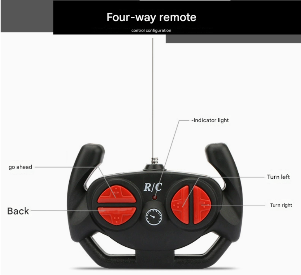 Rechargeable remote control toy Car High Speed Electronic Vehicle With LED Electric Remote Control Sports Car USB Charge Electronic Toy Kids Gift Local fast delivery
