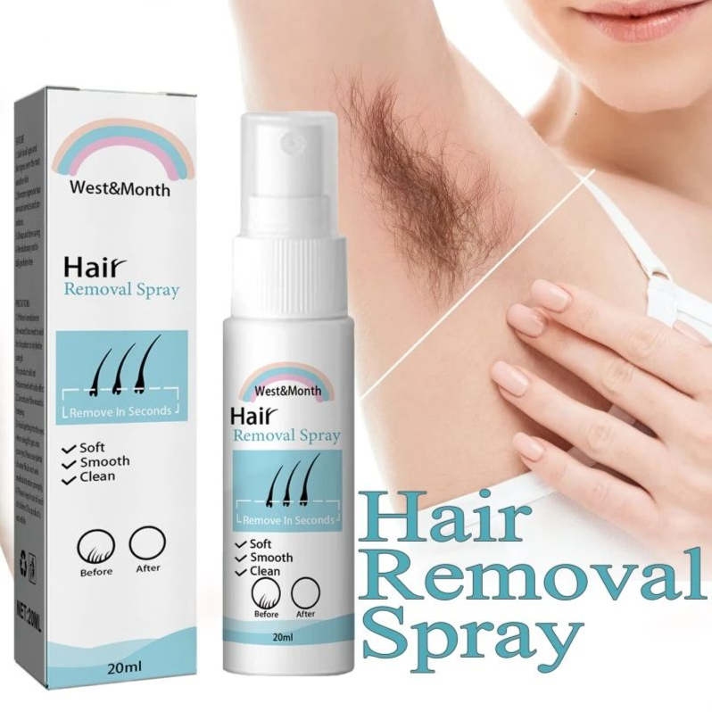 Fast Hair Removal Armpits Body Private Parts Moisture Gentle Non-irritating Painless Hair Removal Spray Permanent Depilatory