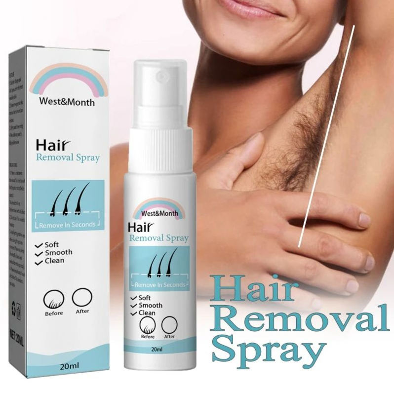 Fast Hair Removal Armpits Body Private Parts Moisture Gentle Non-irritating Painless Hair Removal Spray Permanent Depilatory