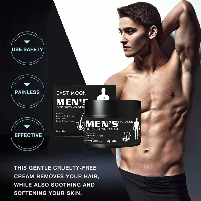 Hair Removal Cream for Men Painless Hair Beard Remover Armpit Legs Arms Hair Growth Inhibitor Smooth Whitening Body Care Cream