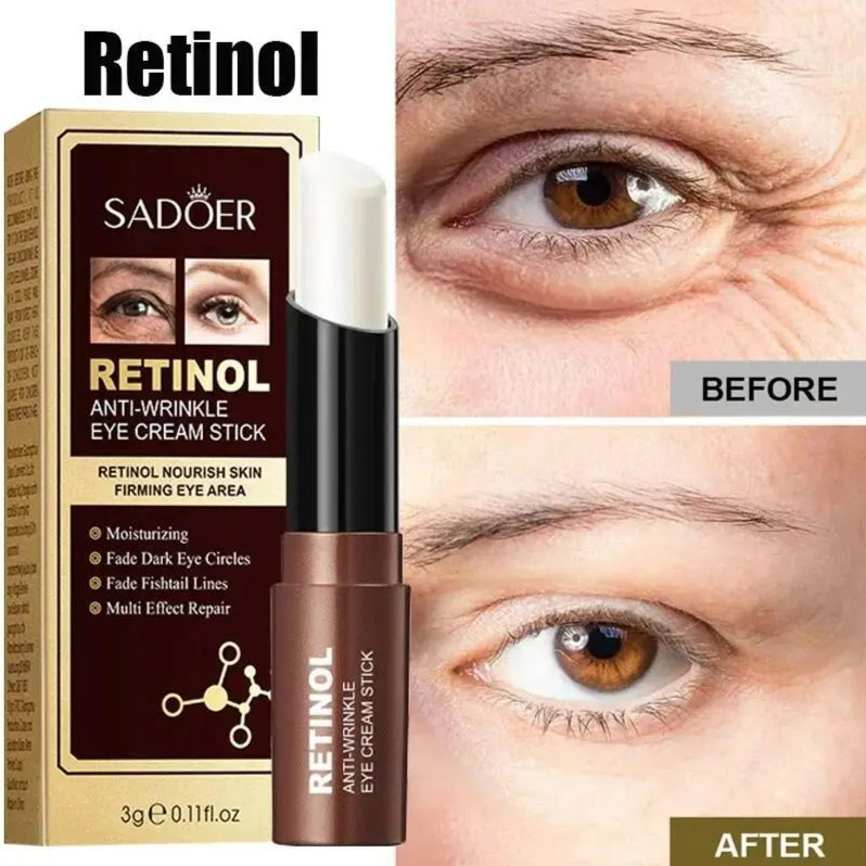 Retinol Anti-wrinkle Eye Cream Remove Eye Bags Dark Circles Fade Fine Lines Anti-Aging Puffiness Lift Firming Brighten Eye Care