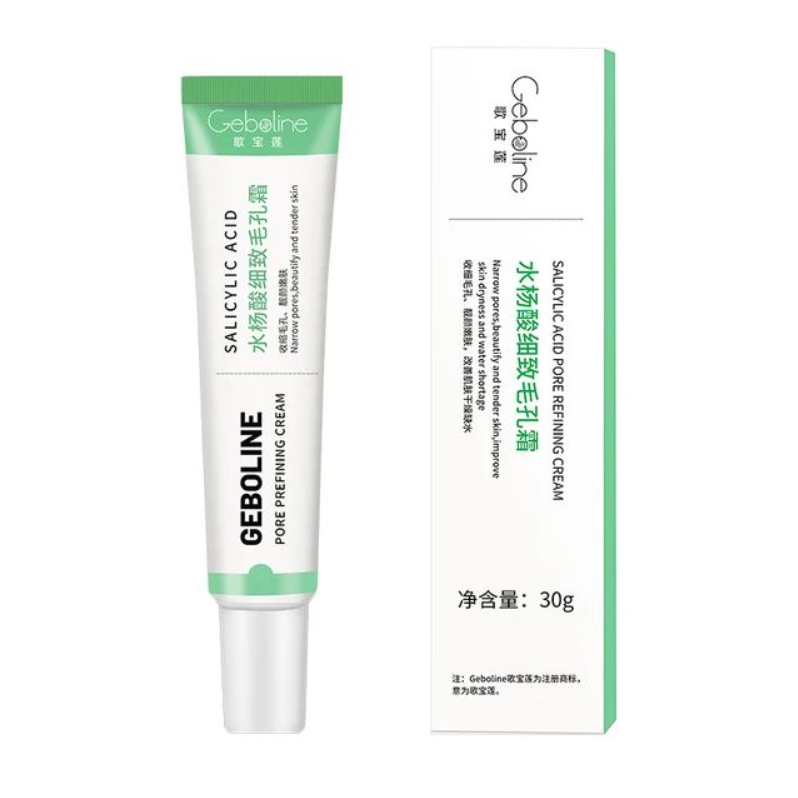 Salicylic Acid Pore Shrinking Cream Quick Remove Blackehead Smooth Skin Tighten Face Elimination Large Pores Korean Care Product