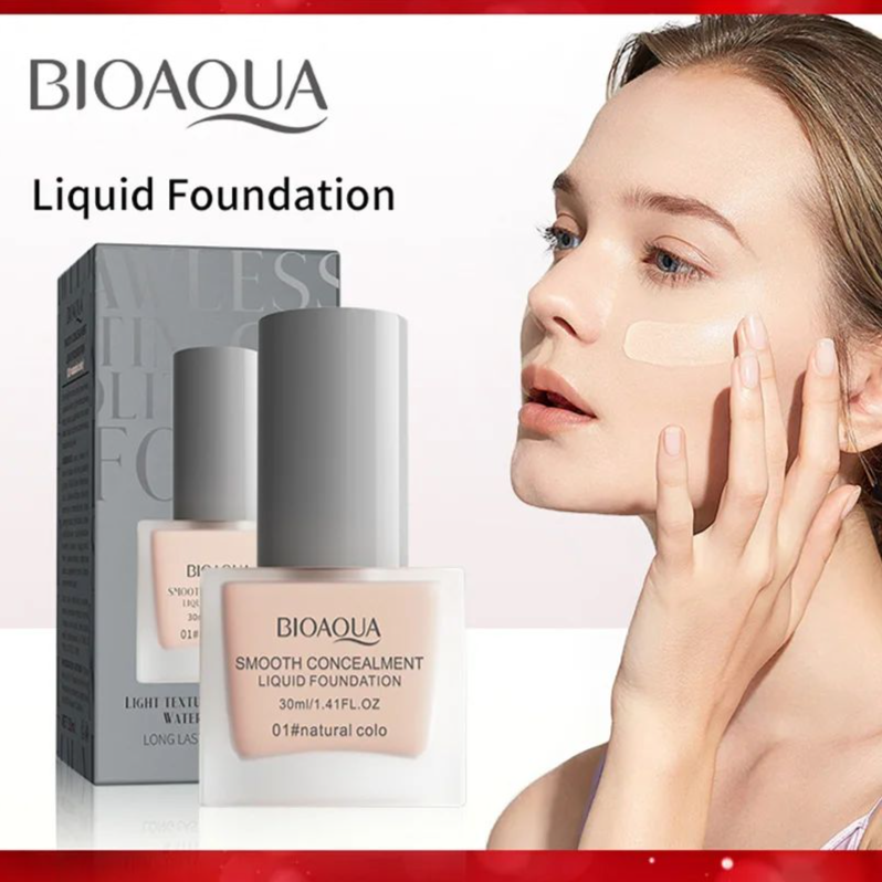 Liquid Concealer Foundation is light, breathable and does not remove makeup easily Coverage Acne Scars Dark Circles
