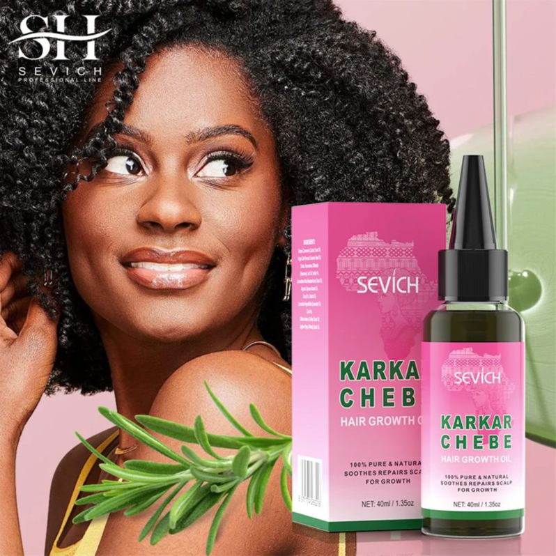 Africa Crazy Hair Growth Oil 40Ml Grow Hair Faster Strengthening Oil Hair Shaping Cream Hair Grow Chebe Oil Baldness Treatment Care