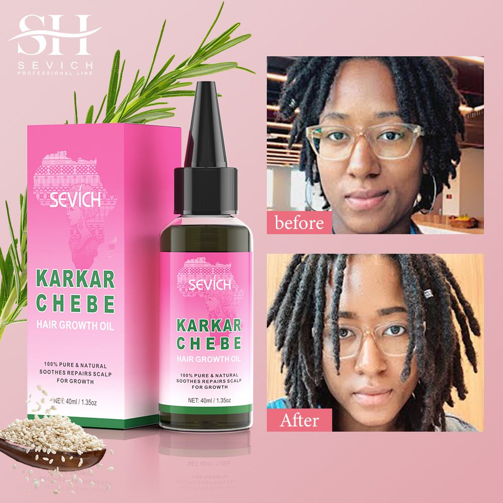 Africa Crazy Hair Growth Oil 40Ml Grow Hair Faster Strengthening Oil Hair Shaping Cream Hair Grow Chebe Oil Baldness Treatment Care