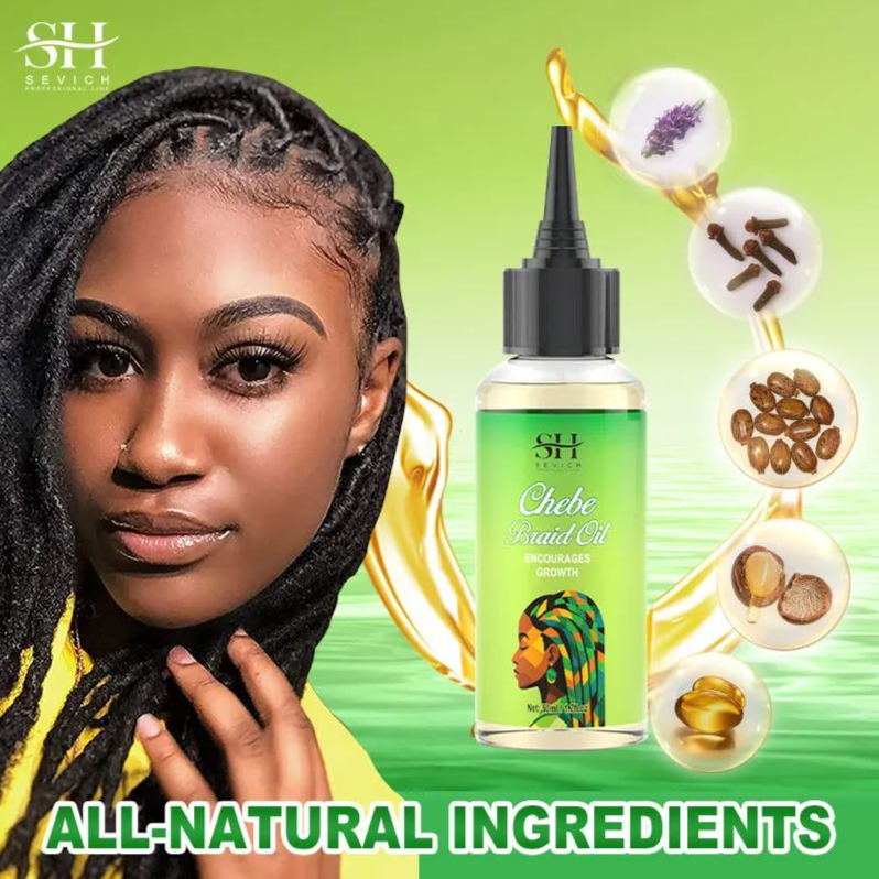 Sevich Chebe Hair Growth Serum Africa Traction Alopecia Chebe Anti Hair Loss Treatment Crazy Fast Hair Growing Oil Hair Care