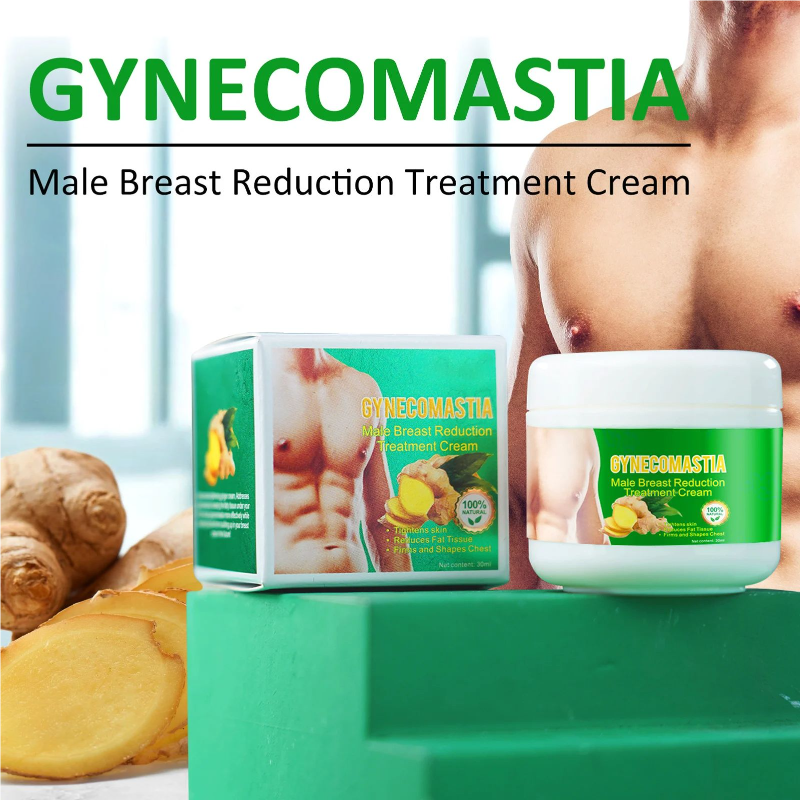 Gynecomastia Tightening Ginger Cream Male Chest Firming Cream Ginger Skin Tightening Cream Body Gel For Men Women